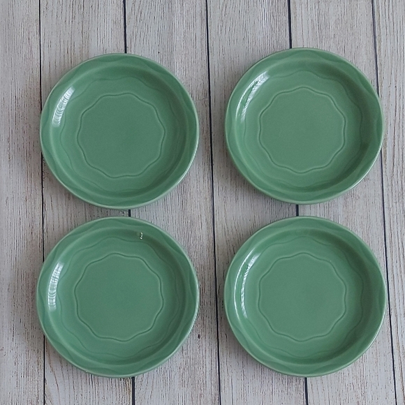 Syracuse China 6.25" Side/Bread Plates Sage Cantina Set Of 4 - Picture 1 of 3